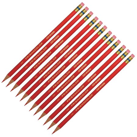 Prismacolor Premier Col-Erase® Colored Pencils, Red, PK12 SAN20045